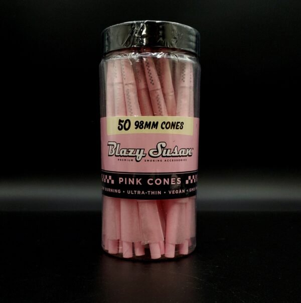 50 Pink King Size Cones - Blazy Susan