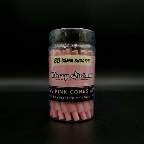 50 pk Shorty Pink Cones - Blazy Susan