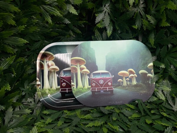 Pulsar Camper Van Shroom Trip Small Rolling Tray
