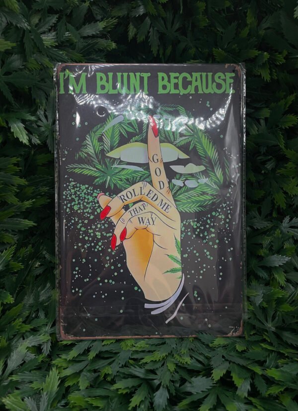 I'm Blunt - Metal Sign