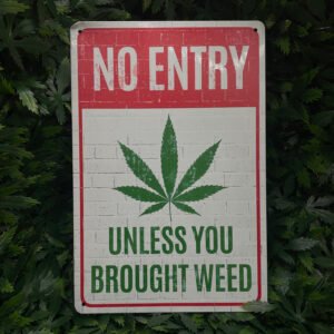 No Entry - Metal Sign