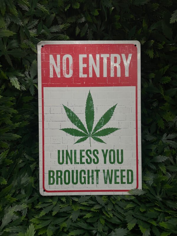 No Entry - Metal Sign
