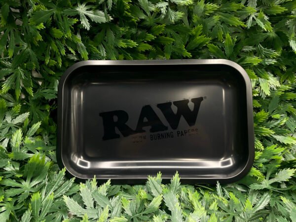 Raw Black Medium Rolling Tray