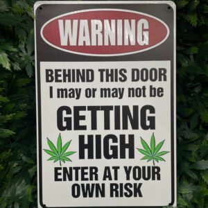 Warning - Metal Sign