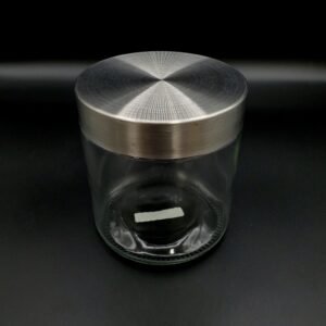 Clear smell proof stash jar