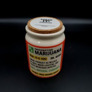 Pill bottle stash jar
