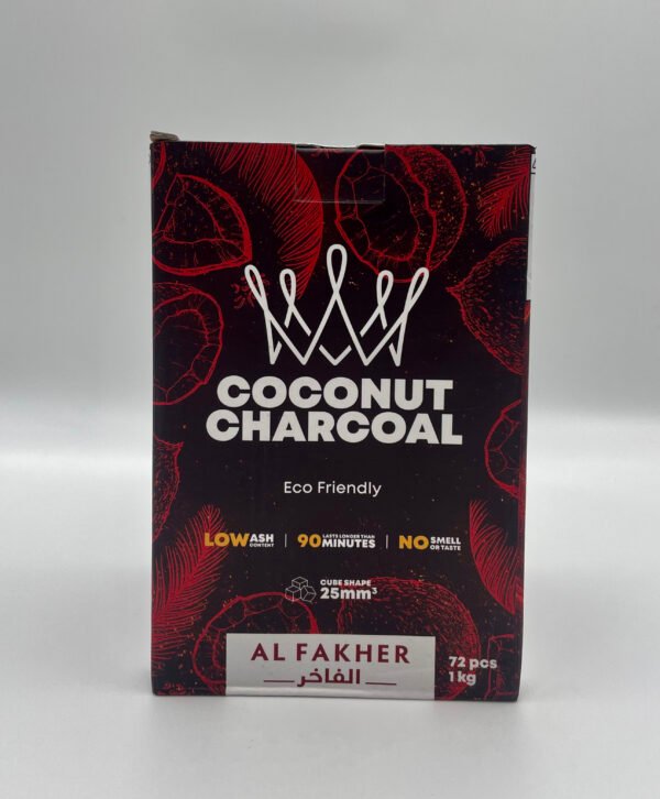 Alfakher Coconut Charcoal (72 pieces)