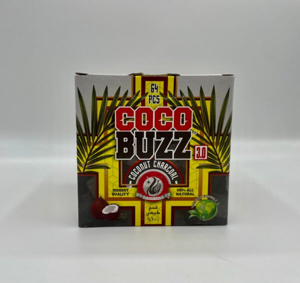 Coco Buzz Coconut Charcoal (64 pieces)