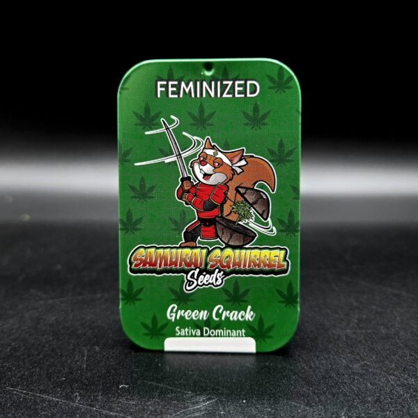 Samurai Squirrel Seeds 5ct/ Green Crack Feminized