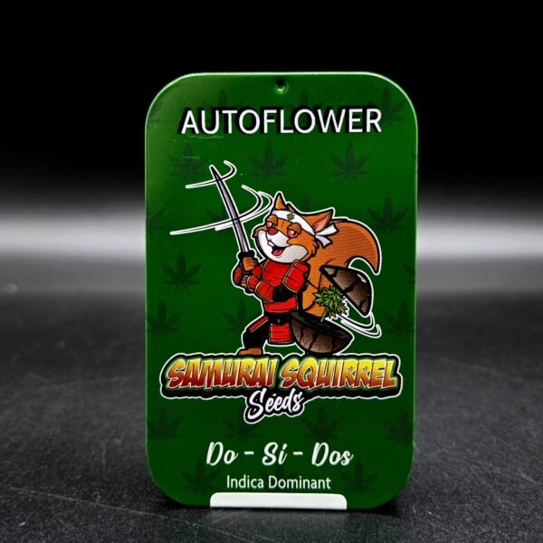 Samurai Squirrel Seeds 5ct/ Do-Si-Dos Autoflower