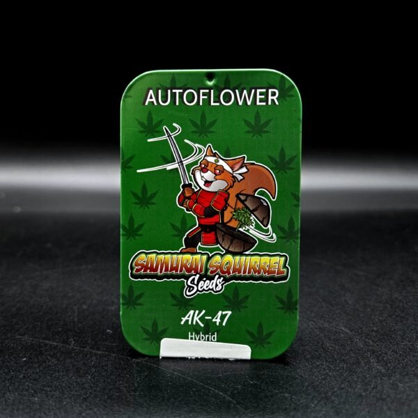 SAMURAI SQUIRREL SEEDS 5CT/ AK-47 AUTOFLOWER