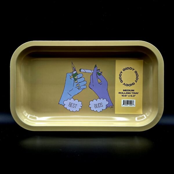 Giddy Best Buds Medium Rolling Tray