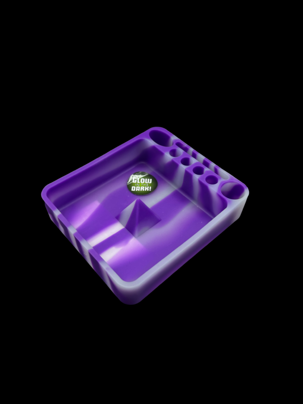 SILICONE DEBOWLING ASHTRAY WITH TOOL SLOTS