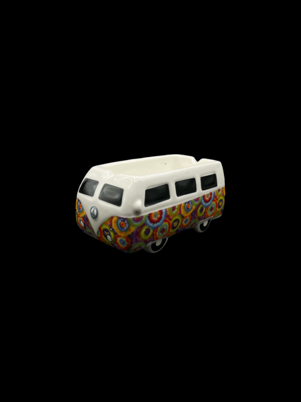 FLOWER POWER VINTAGE BUS ASHTRAY